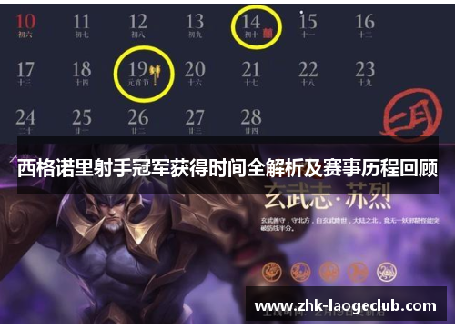 西格诺里射手冠军获得时间全解析及赛事历程回顾